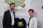 Thumbnail image for UNFCCC COP 16 Executive Secretary Goes Blue!